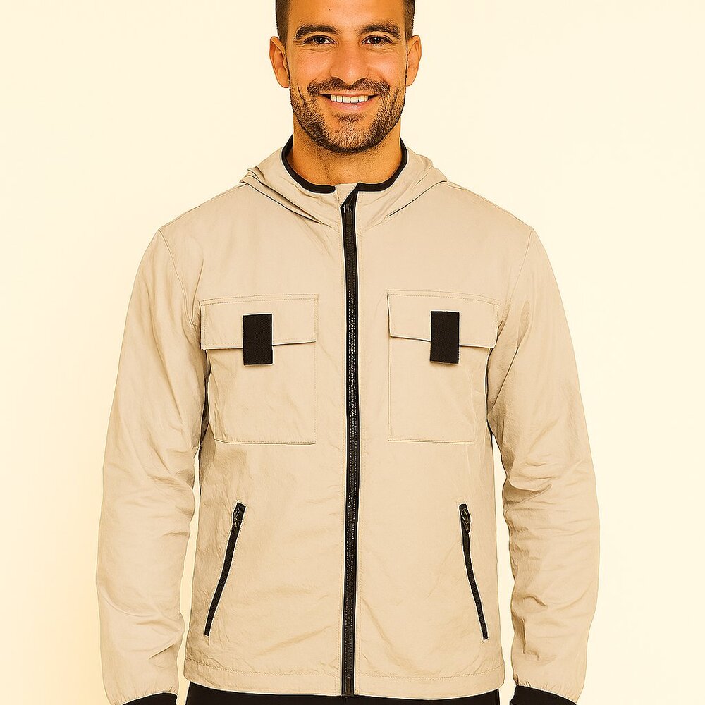 Pajar Packable  Mens Windbreaker Jacket Water Resistant, Lightweight Size Small
